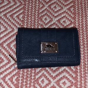 Navy Blue Roots Wallet